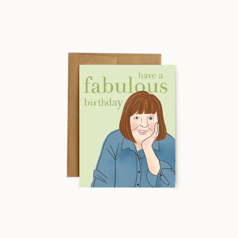 Ina Garten Fabulous Birthday Card