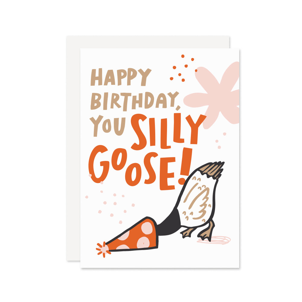 Silly Goose Birthday Card