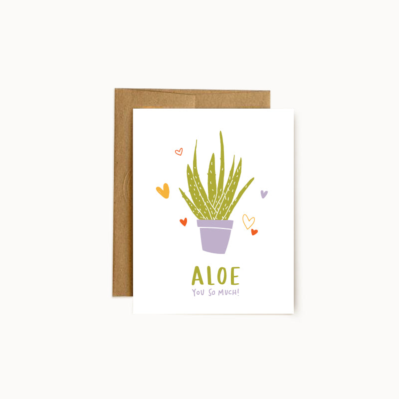 Aloe You Card