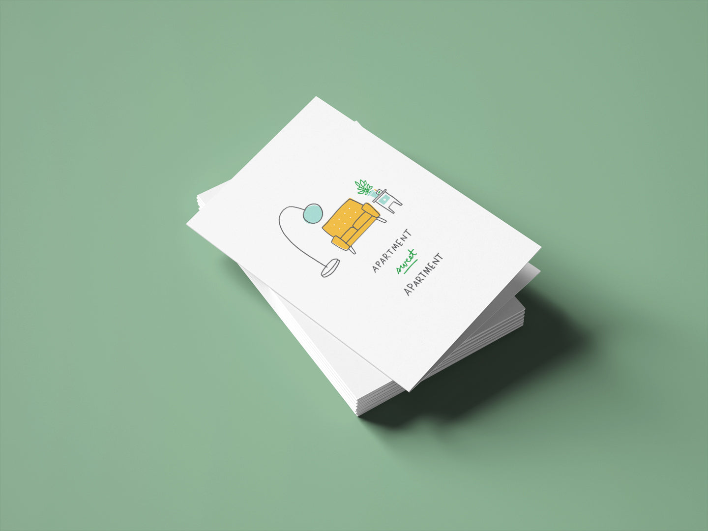 Apartment, Sweet Apartment Card