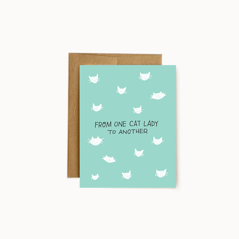 Cat Lady Card