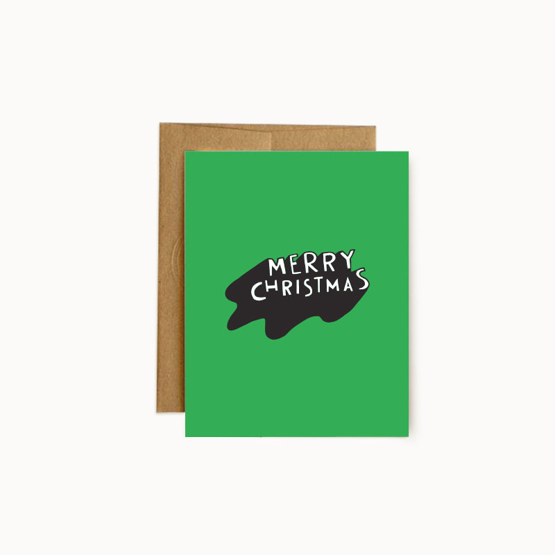 Christmas Shadow Type Card