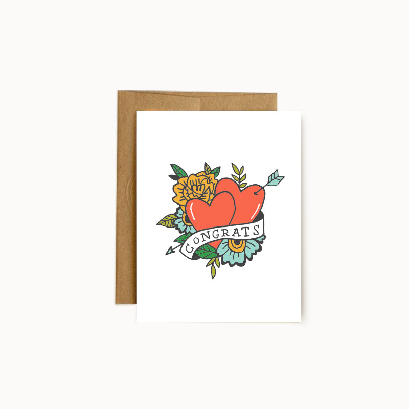 Congrats Tatt Card