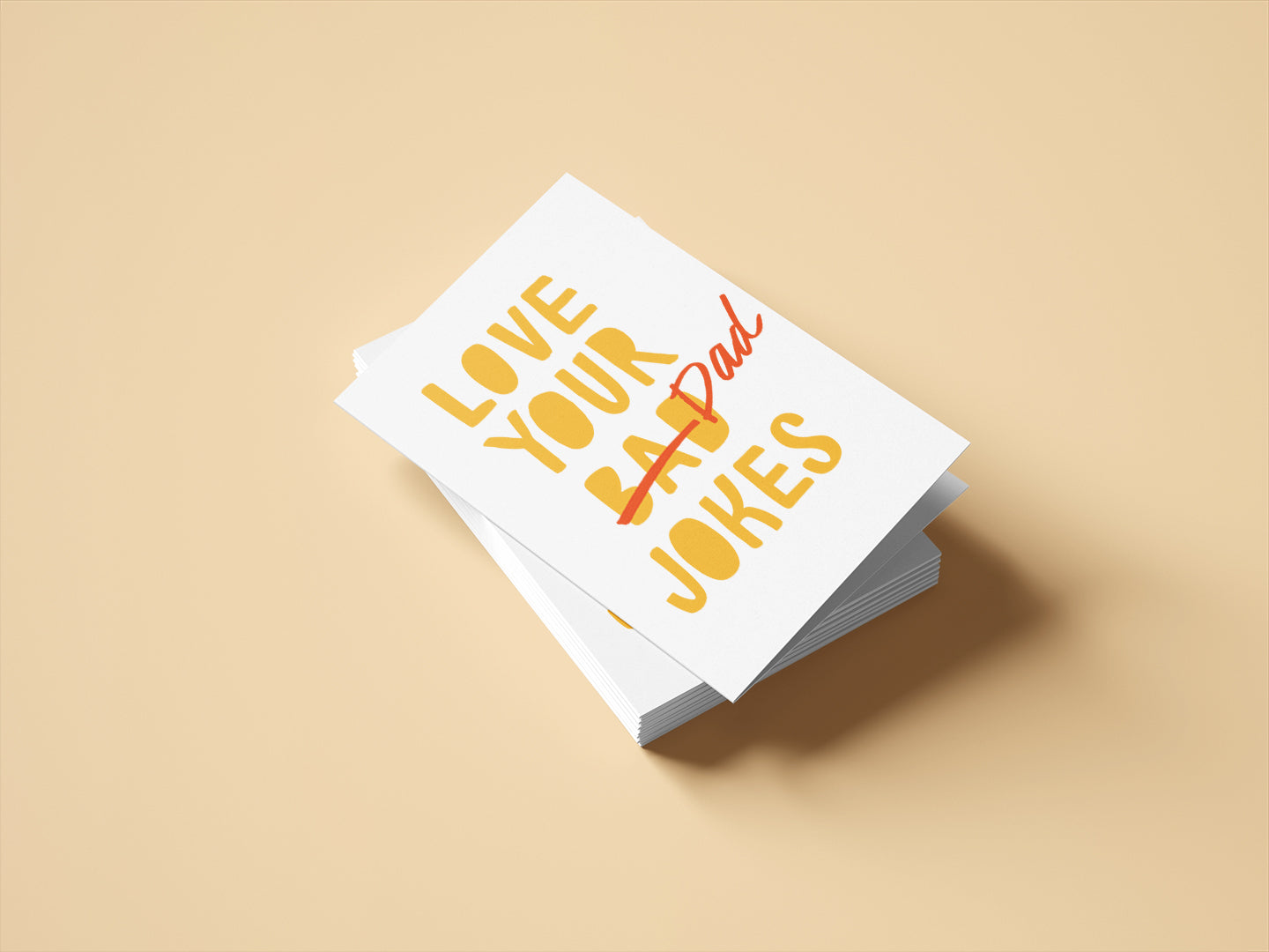 Dad Jokes Card