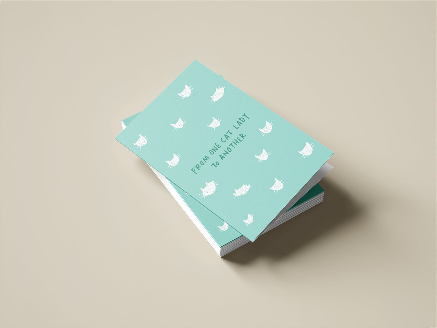 Cat Lady Card