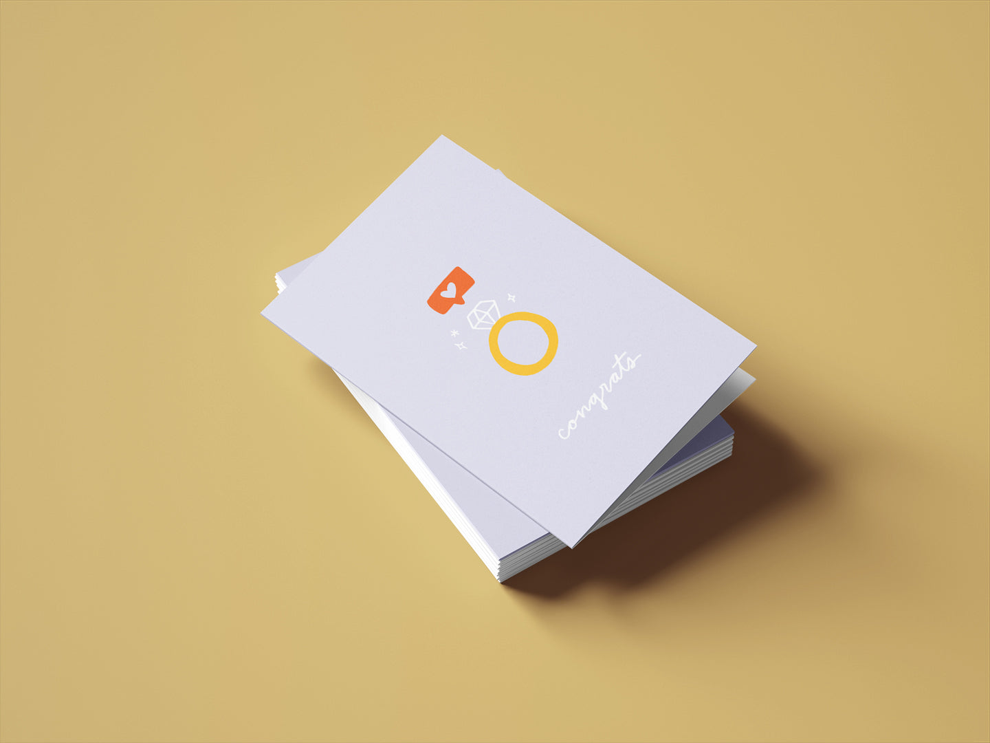 Congrats Ring Card