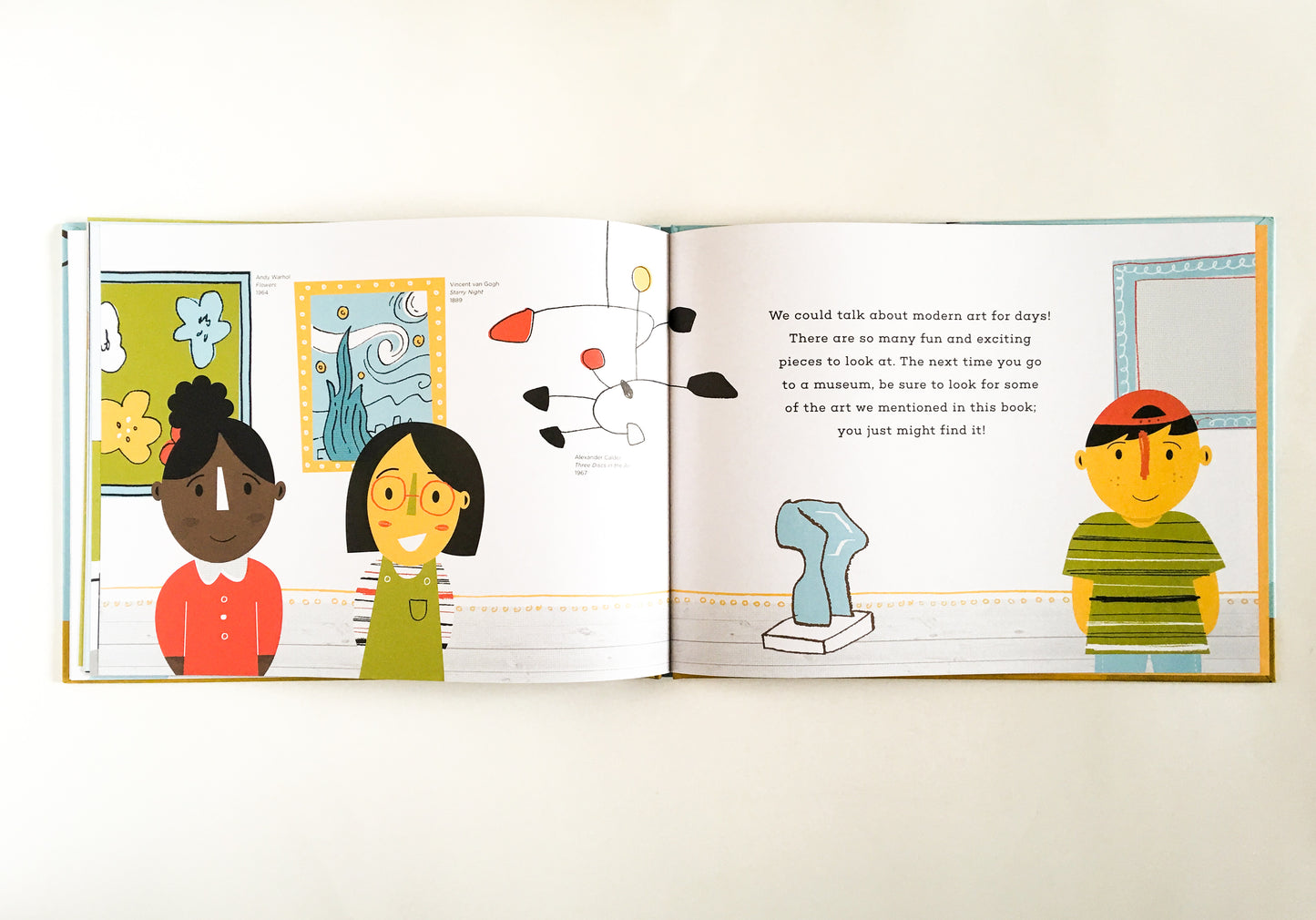 Let's Talk About Modern Art Children's Book