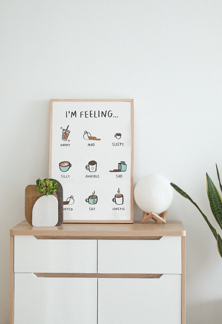 Coffee Feelings 11x14 Print
