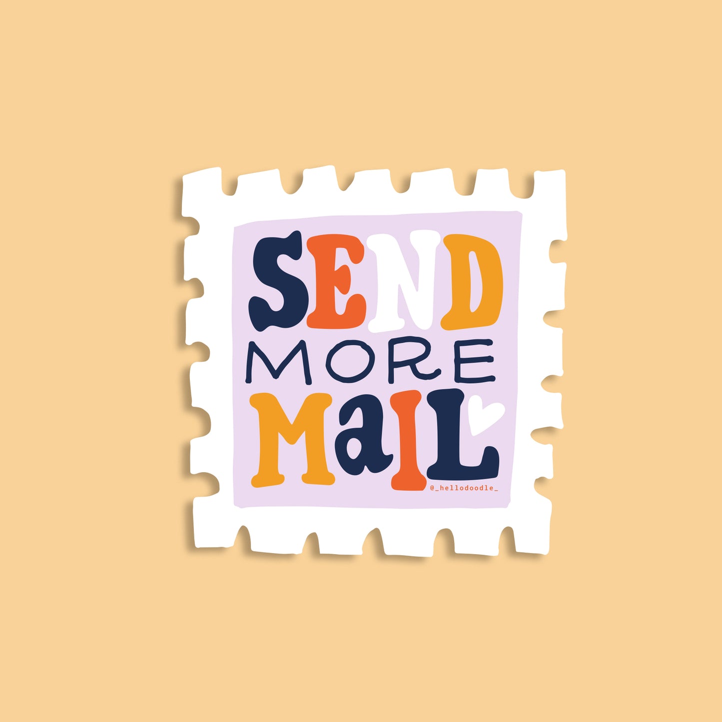 Send More Mail Sticker
