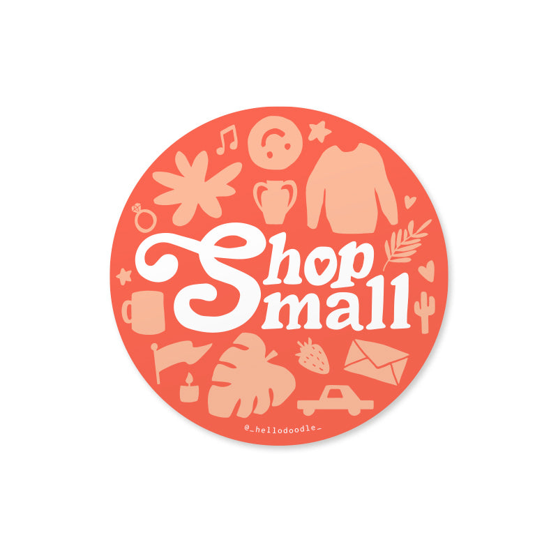 Shop Small Sticker