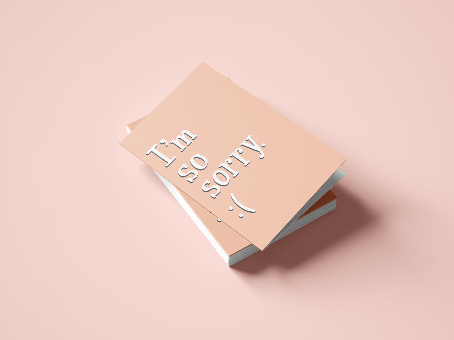 I'm So Sorry Card