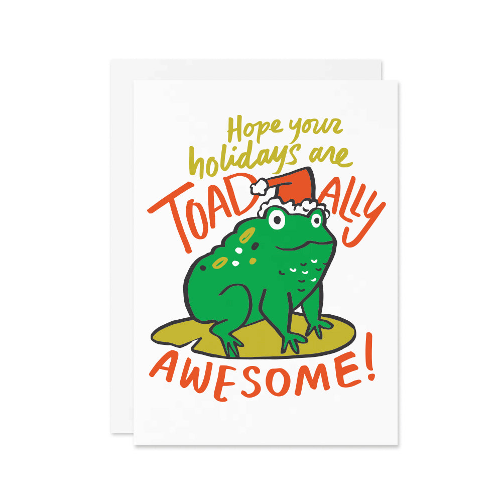 Toad-ally Awesome Holiday Card