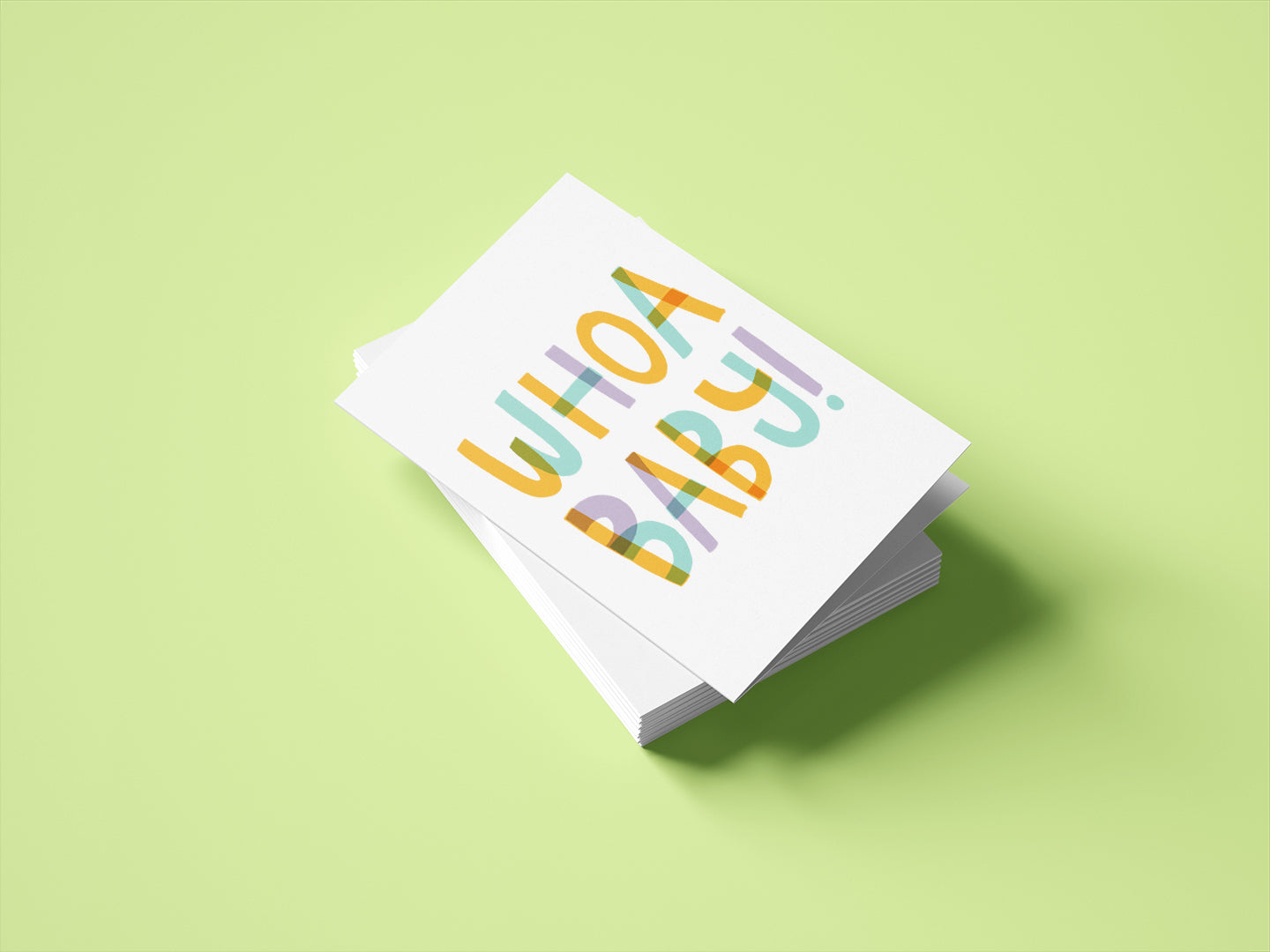 Whoa Baby Card