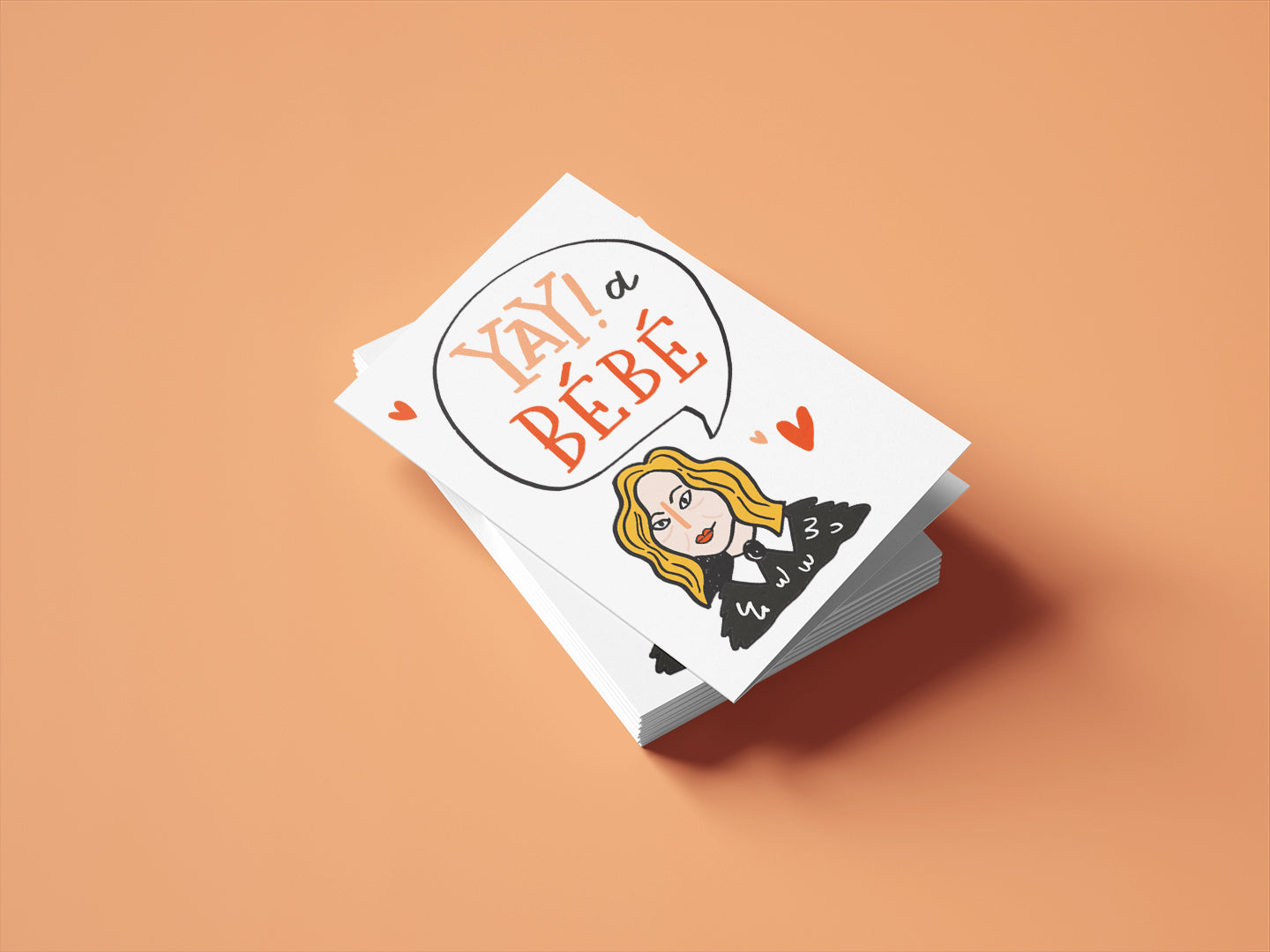 Yay! a Bébé Moira Rose Card