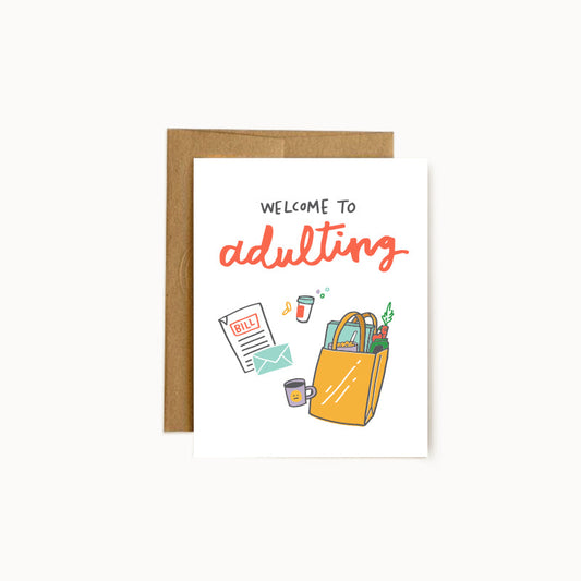 Welcome to Adulting Card - Wholesale