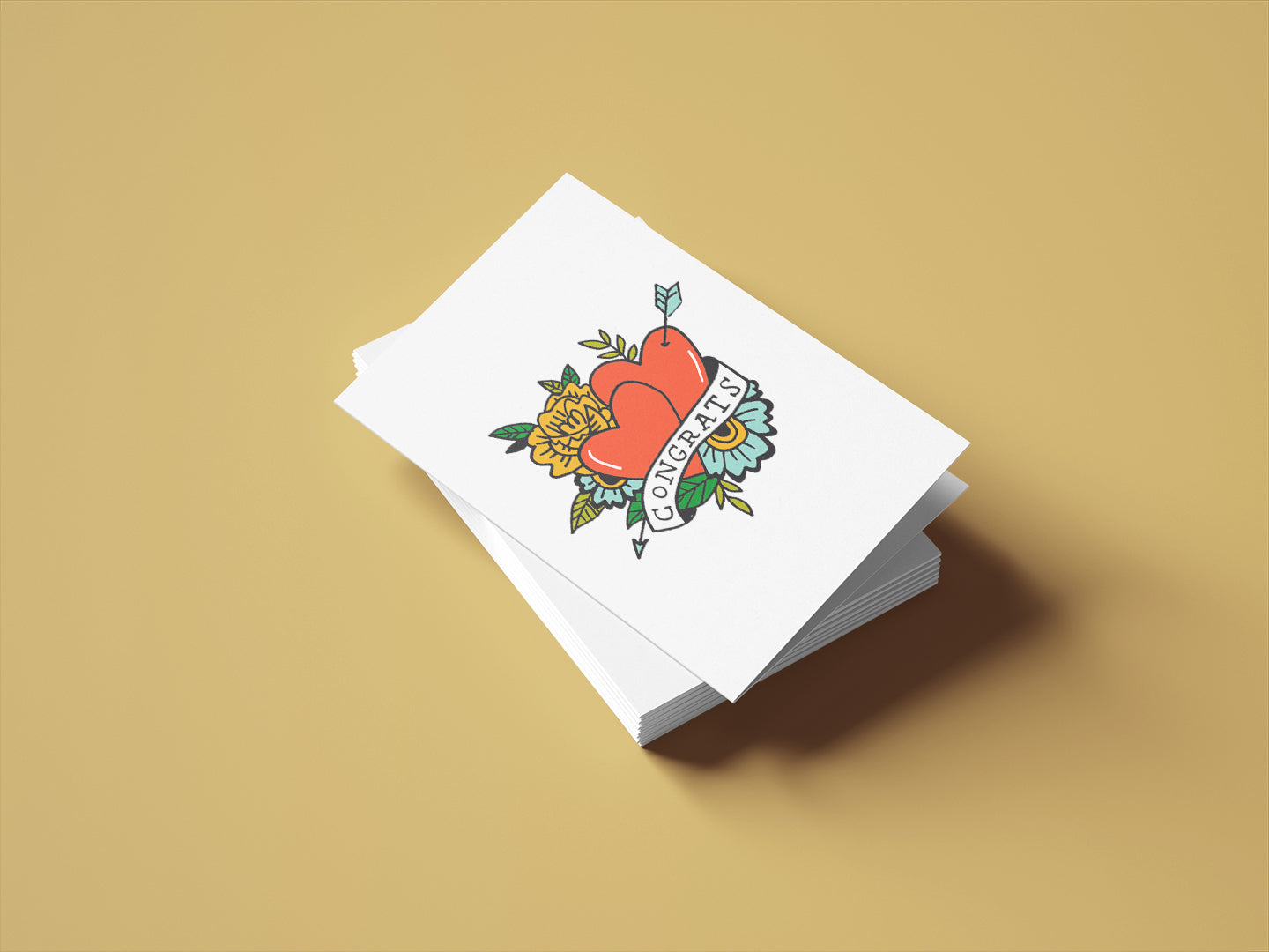 Congrats Tatt Card - Wholesale