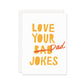 Dad Jokes Card - Wholesale