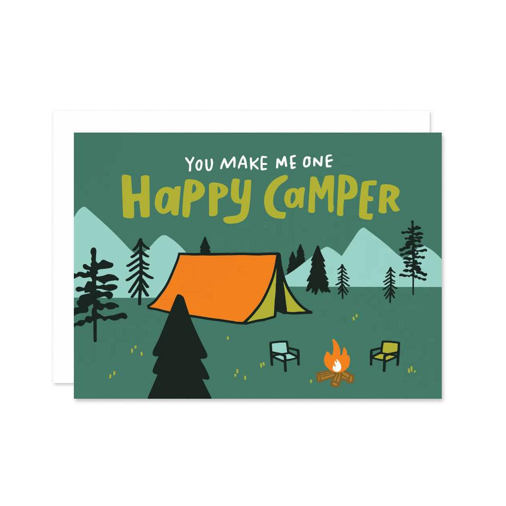 Happy Camper Card - Wholesale