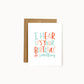 Hear it's Your Birthday or Something Card - Wholesale