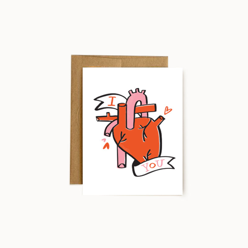 I Heart You Card - Wholesale