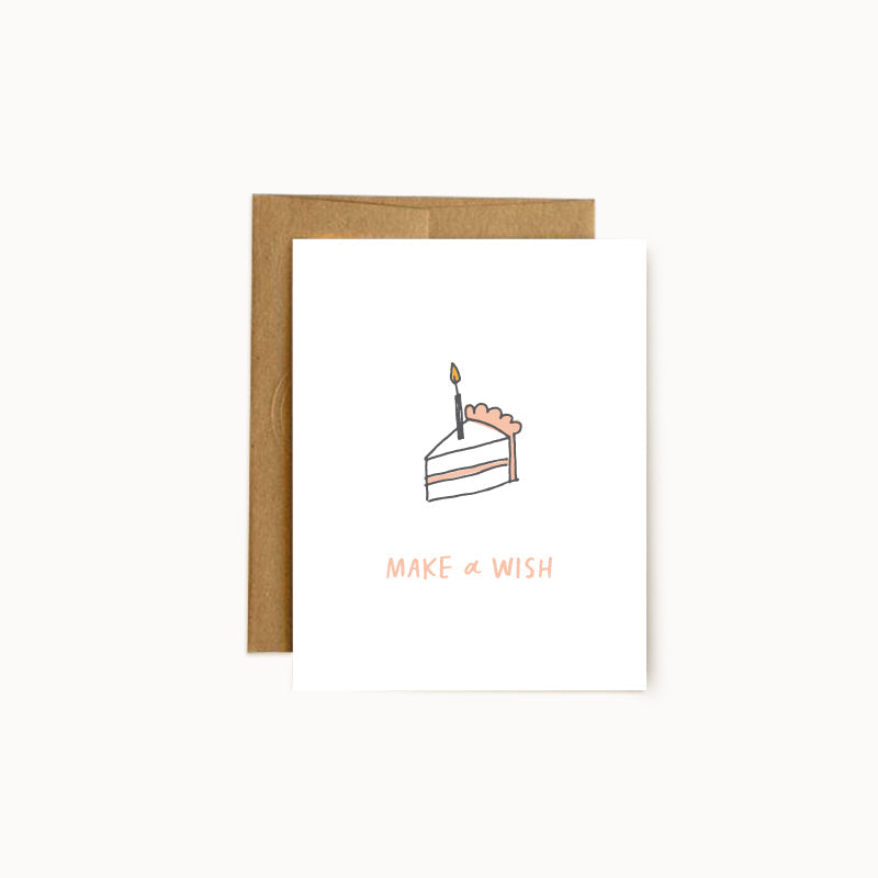 Make a Wish Birthday Card - Wholesale