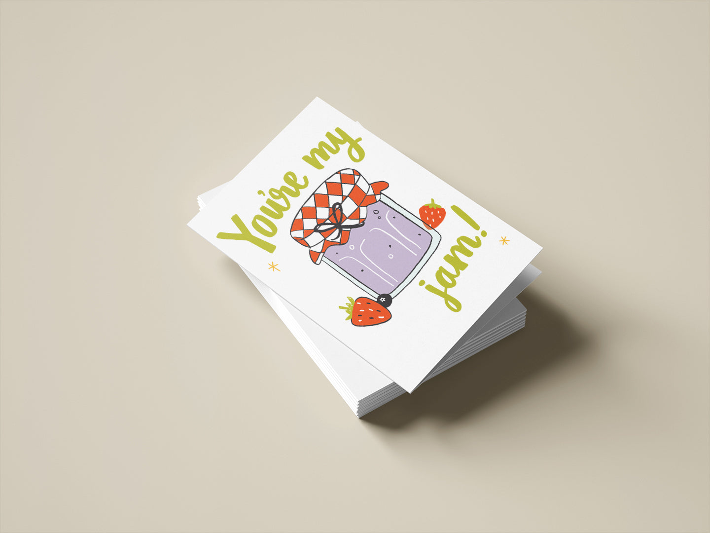 You're My Jam Card - Wholesale