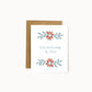 Floral Thinking of You Card - Wholesale