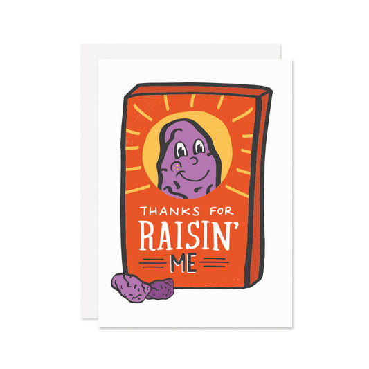 Thanks for Raisin' Me Card - Wholesale