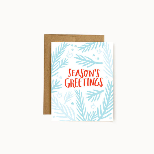 Season's Greetings Card - Wholesale