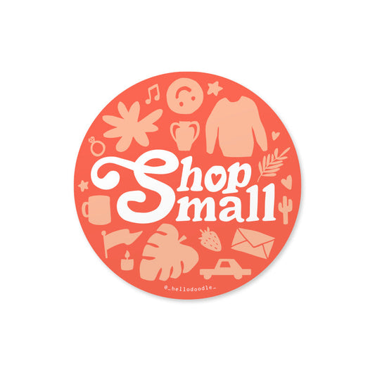 Shop Small Sticker - Wholesale