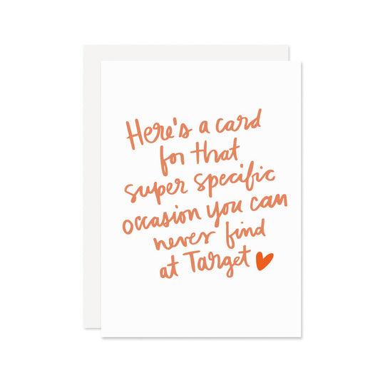 Specific Occasion Card - Wholesale