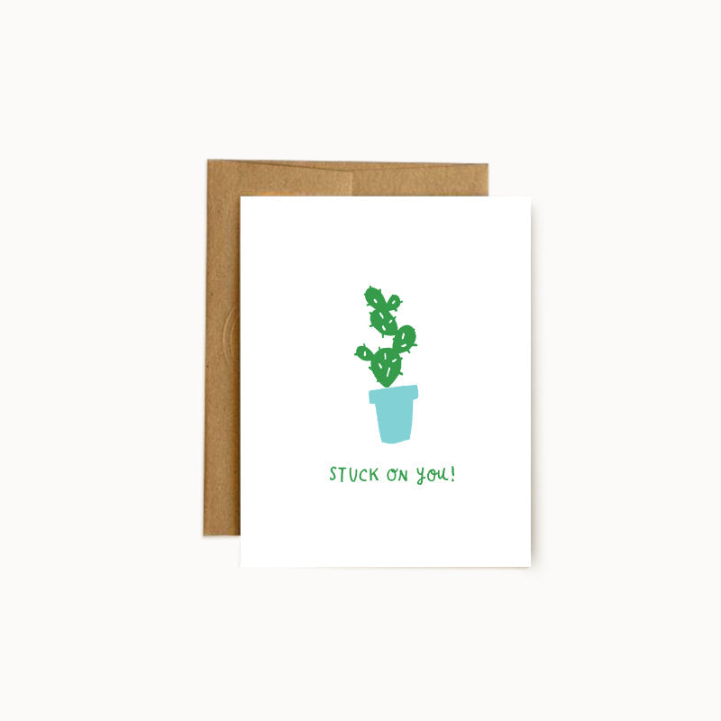 Stuck on You Card - Wholesale