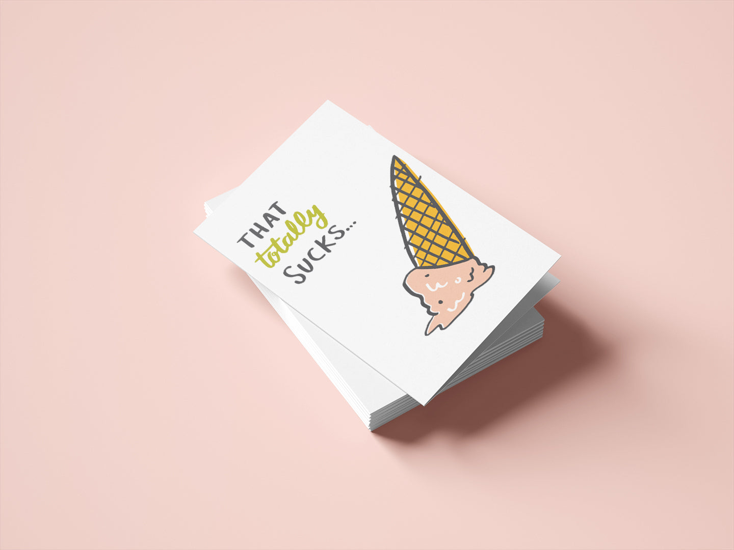 That Totally Sucks Card - Wholesale