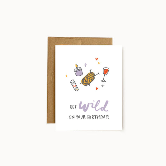 Wild Birthday Card - Wholesale